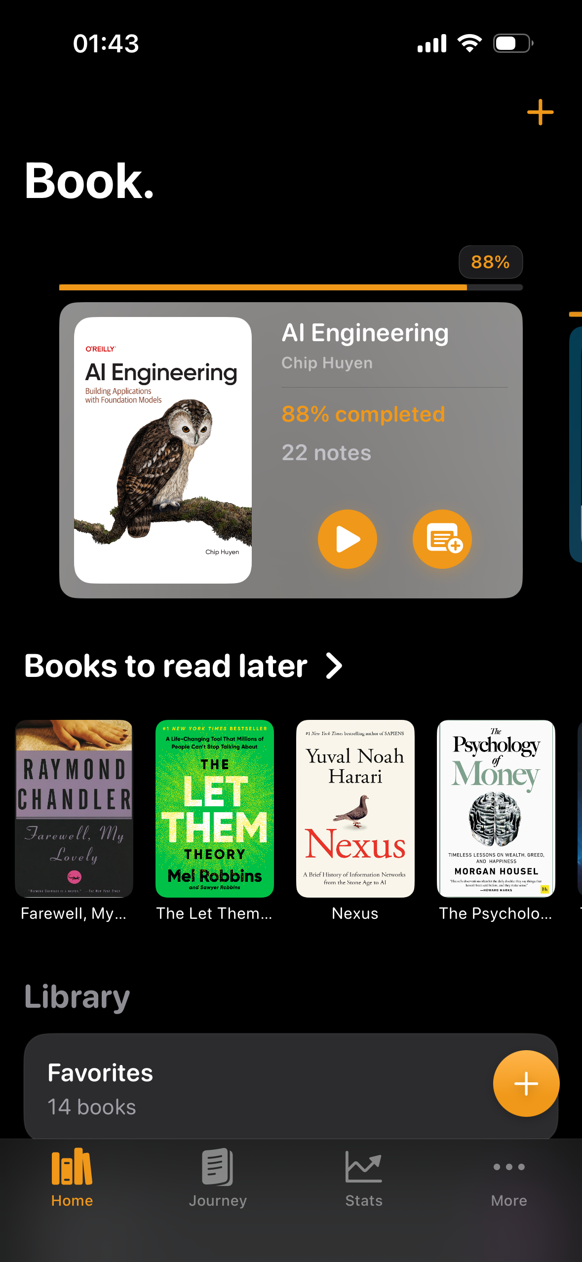 Bookdot home library view